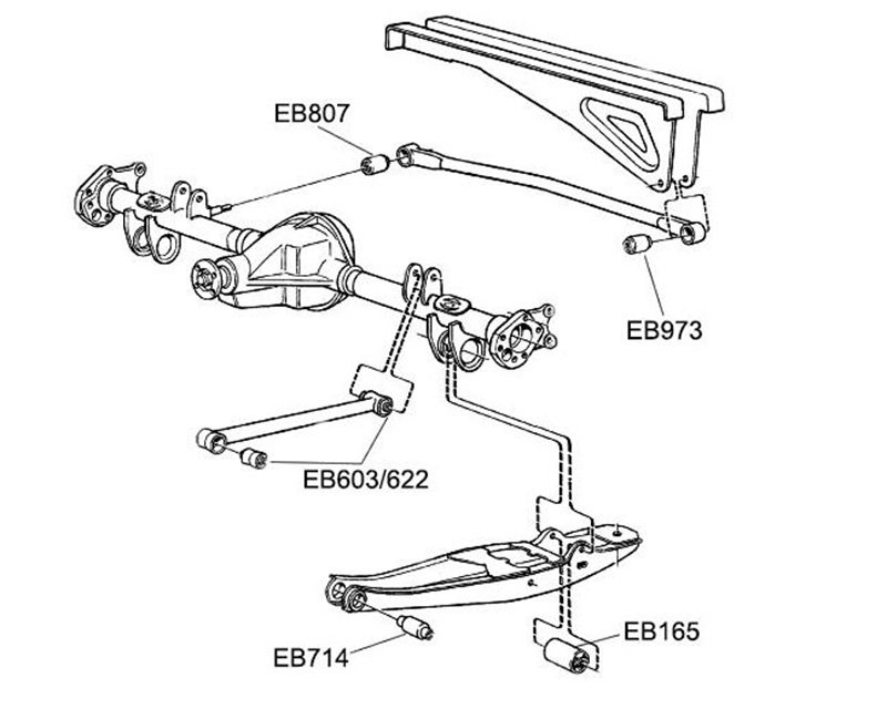 Volvo 240 on sale rear shocks